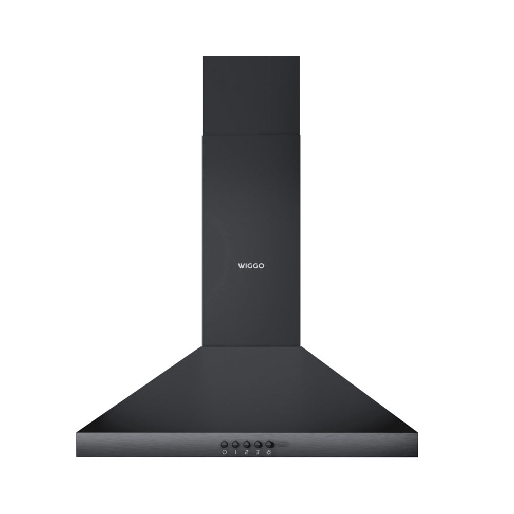 Wiggo WE-A530P(B) - Wandschouw Afzuigkap - 50cm - Zwart