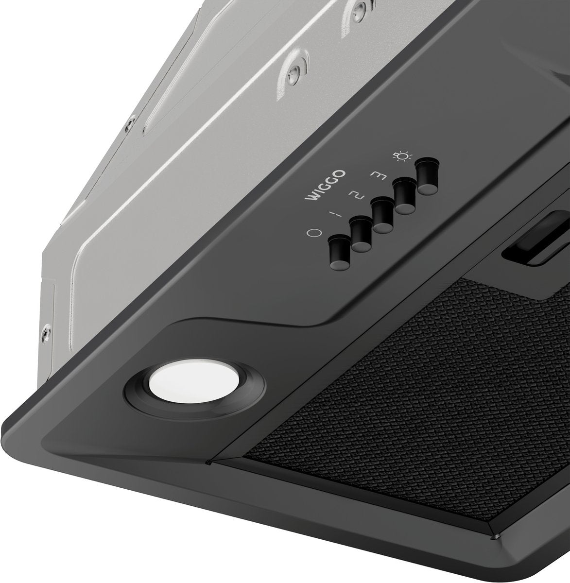 Wiggo WE-D631B(B) - Inbouw Afzuigkap - 60cm - Zwart