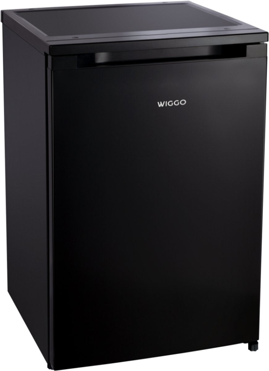 Wiggo WL-TT82D(B) Vrijstaande tafelmodel koelkast 126 L – energieklasse D – mechanische regeling – zwarte uitvoering