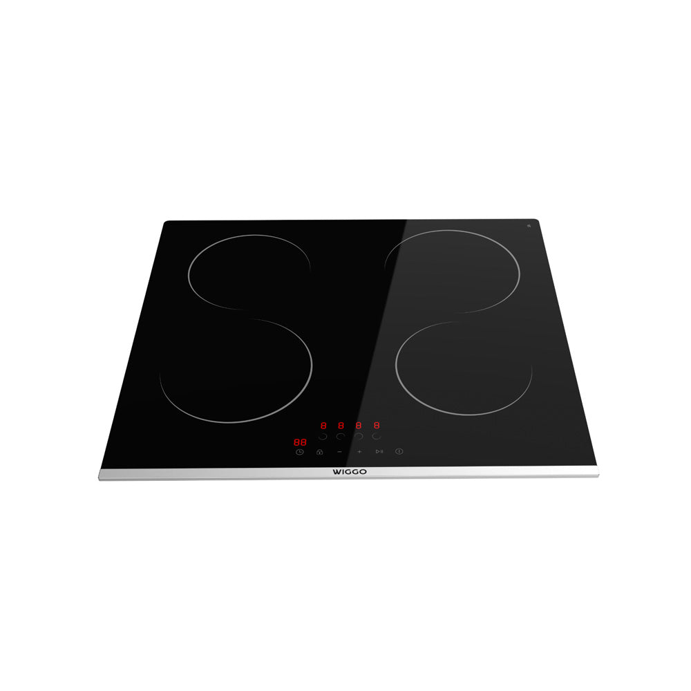 Wiggo WH-E624G(B) Inbouw Inductie Kookplaat - 60 cm - Zwart
