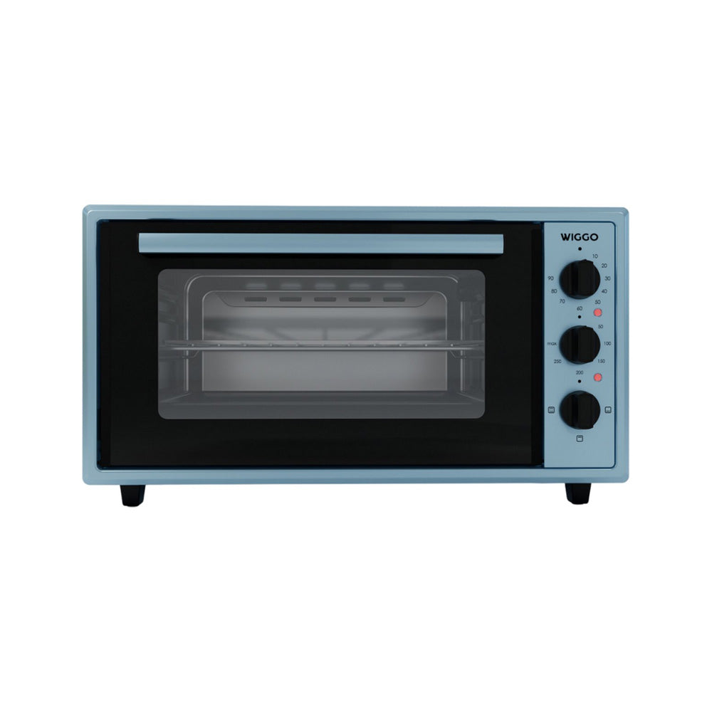 Wiggo WMO-E456(A) Vrijstaande Mini Oven - 45 Liter - Aqua Blauw