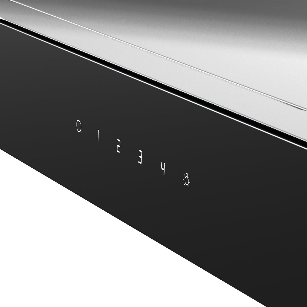 Wiggo WE-A641T(X) Wandschouw Afzuigkap - 60 cm - Roestvrijstaal