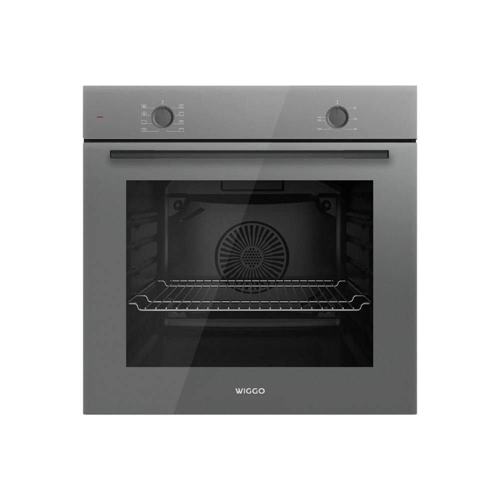 Four encastrable Wiggo WO-B608(G) - 60 cm - Gris