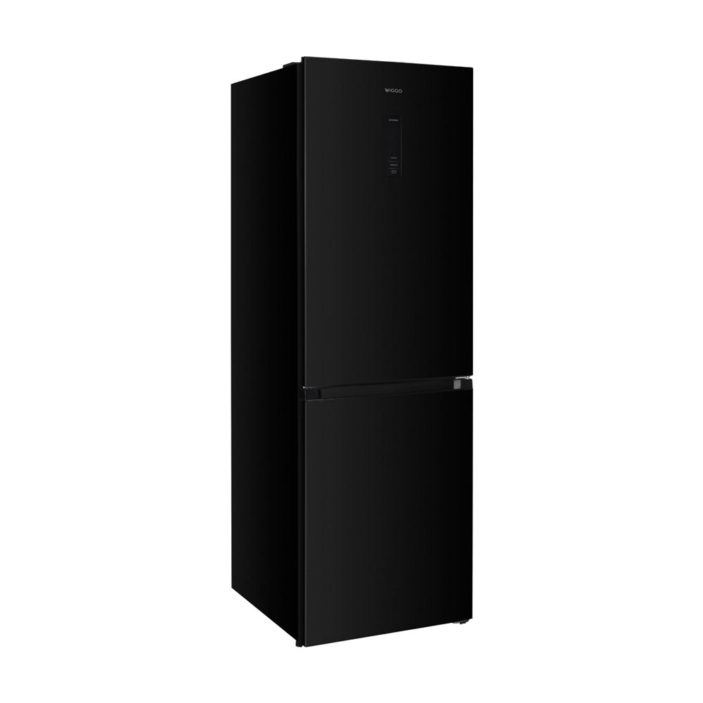 Wiggo WR‑CD18NFB(B) – Koel‑Vriescombinatie – 323 L – Nee Frost – 2 Deuren – 39 dB – Energieklasse B – 5 Jaar Garantie – Zwart