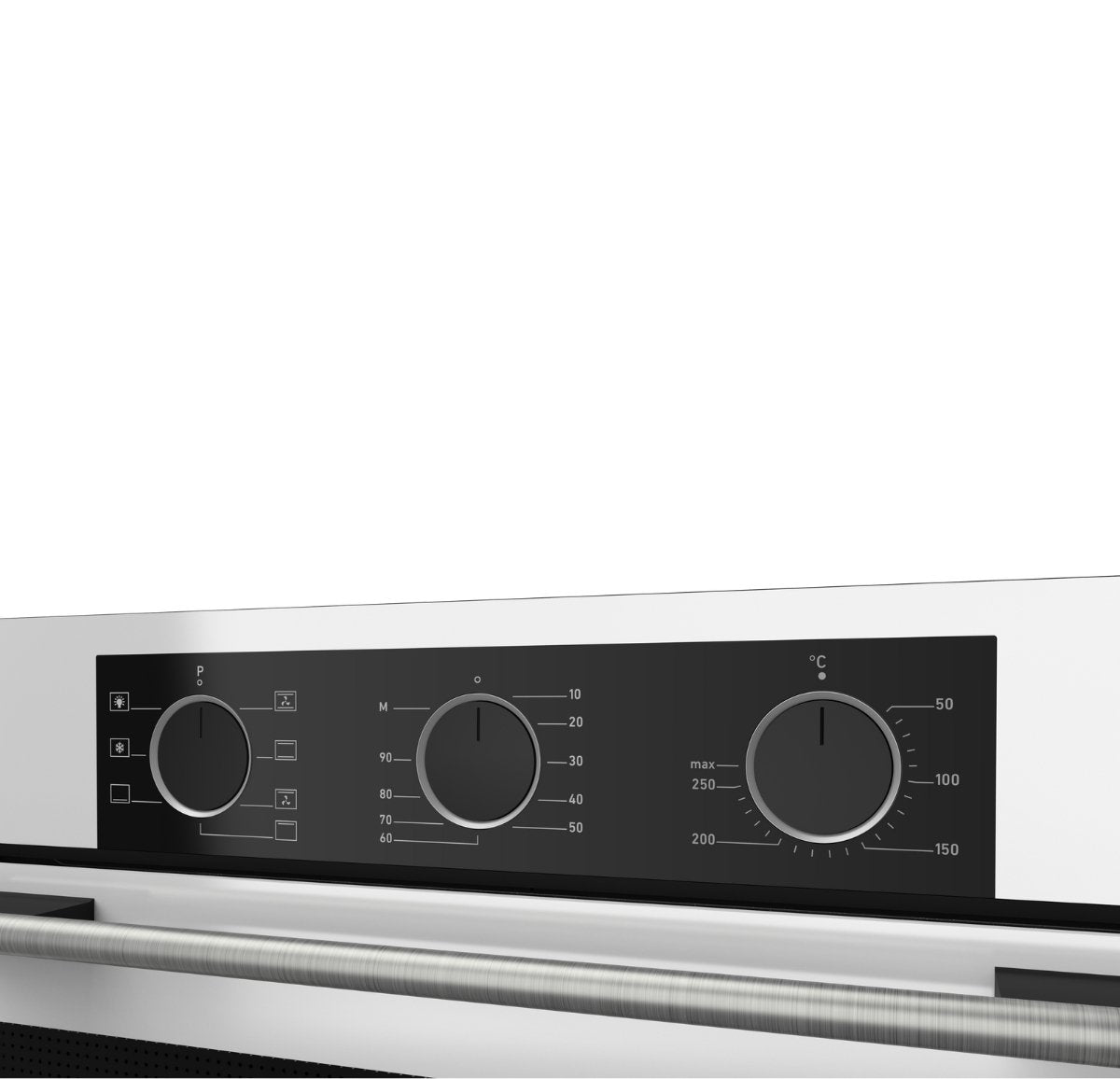 Ferre XE62CB - Inbouw Heteluchtoven - 60 cm - 78 liter - 2359 W - Stijlvol Wit