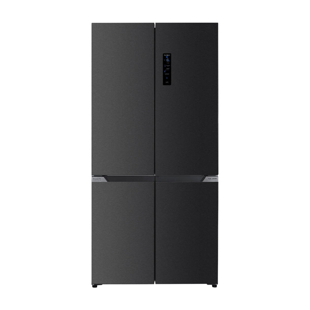 Réfrigérateur américain Wiggo WR-MD19E(DX) - 90 cm - Acier inoxydable foncé