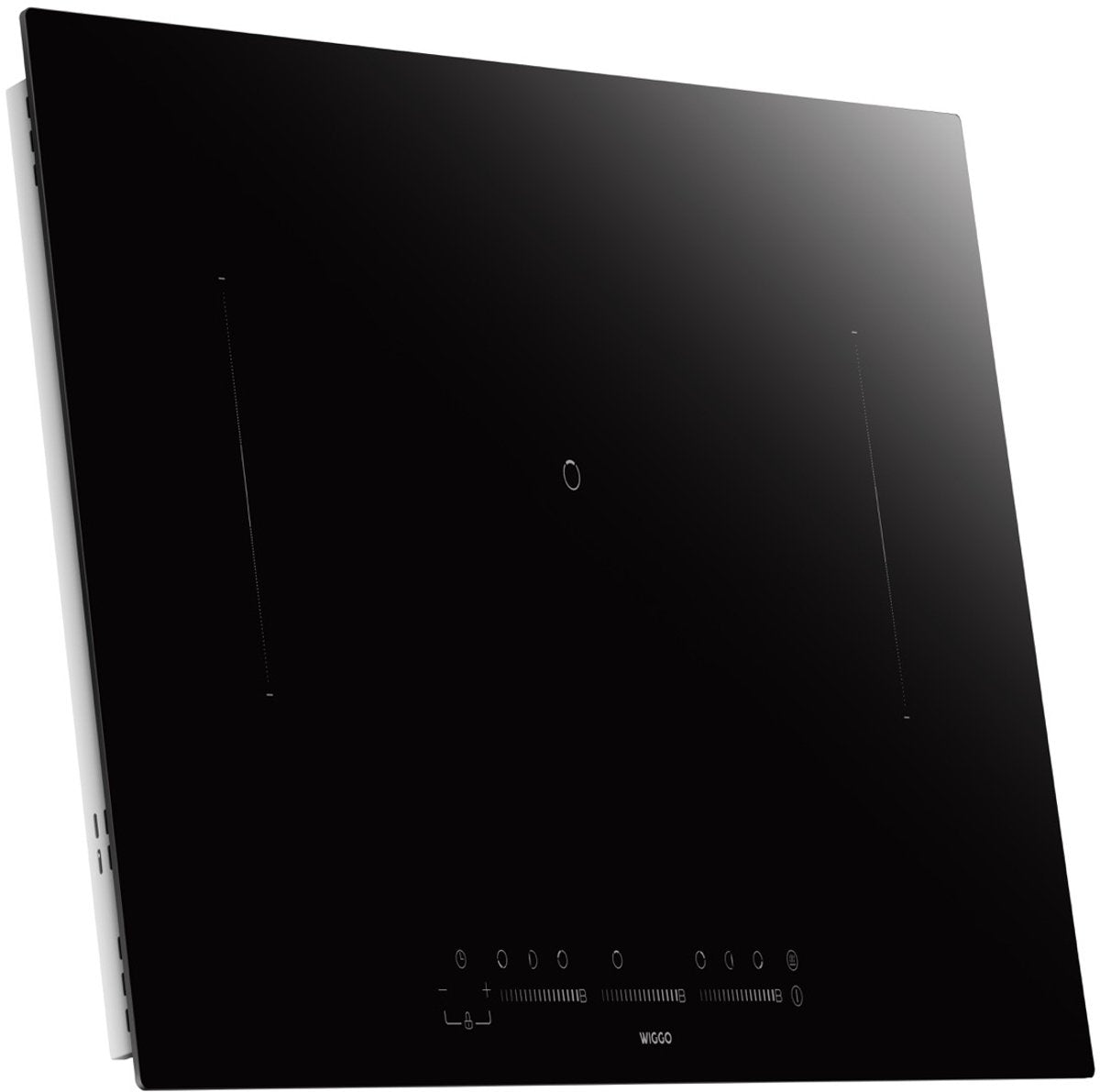Wiggo WH-B935IRS(B) – Inbouw Inductiekookplaat – 90 cm – 5+2 kookzones met bridgefunctie – 7600W – 9 standen slide control – Boostfunctie – Touch Control – Timer – Kinderslo