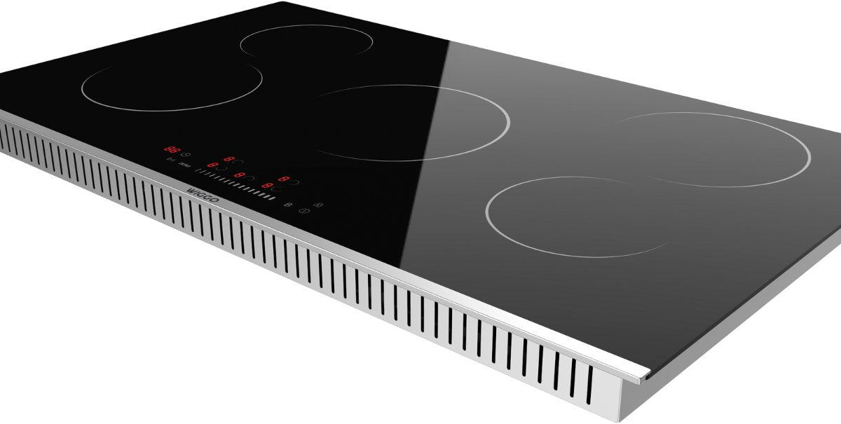 Plaque de cuisson à induction encastrable Wiggo WH-E935G(B) - 60 cm - Noire