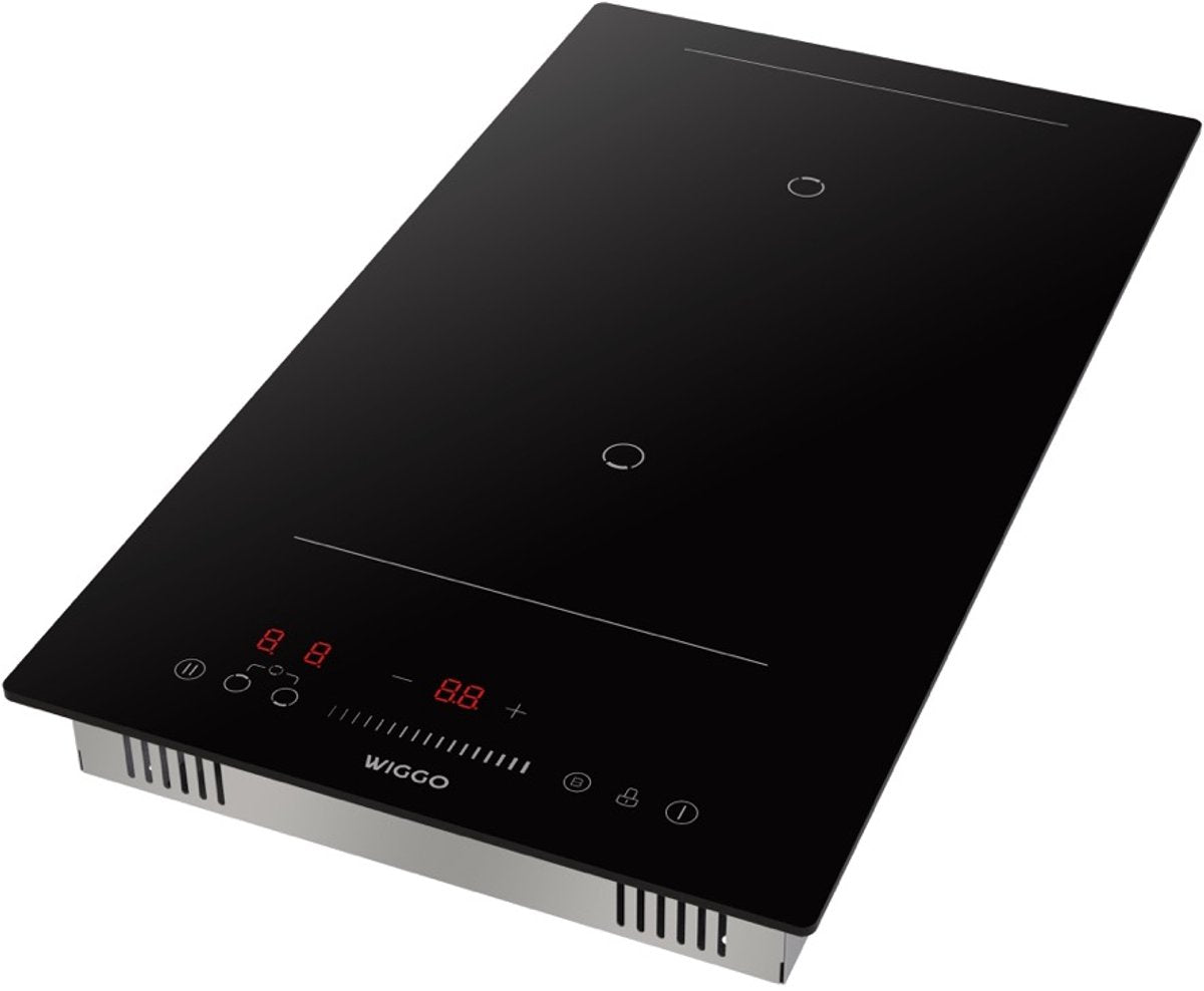 Plaque de cuisson à induction encastrable Wiggo WH-B313IRS(B) - 30 cm - Noire