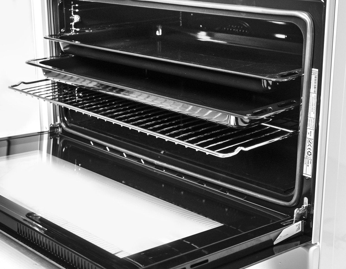 Wiggo WO-E905R(WX) - Gasfornuis - 5 Kookzones - 7 Ovenstanden - Wokbrander - Timer - 5 Jaar Garantie - Wit Rvs