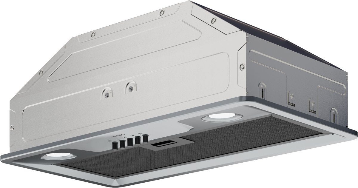 Wiggo WE-D630B(G) - Inbouw Afzuigkap - 60cm - Grijs