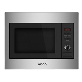 Wiggo WBM-G6025(BX) - Inbouw combi magnetron - Zwart Rvs