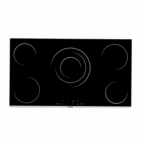 Build-in - Ceramic - Hob - 90cm - Black