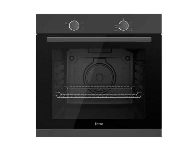 8697940716003 Ferre XE61MPL - Inbouw heteluchtoven - Grijs