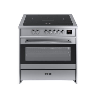 Wiggo WIO-E921A(XX) - Freestanding - Induction - Oven - 90cm - Inox