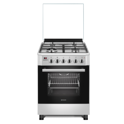 Wiggo WO-E639R(XX) Serie 9 - Gasfornuis - Wok - Rvs