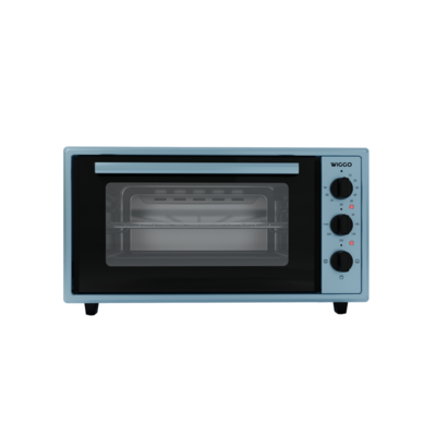 Wiggo WMO-E456(A) - Vrijstaande Mini Oven - 45 liter - Aqua Blauw