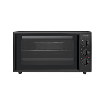 Wiggo WMO-E456(B) - Vrijstaande Mini Oven - 45 liter - Zwart