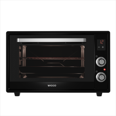 Wiggo WMO-E657(B) - Vrijstaande Mini Oven - 65 liter - Zwart