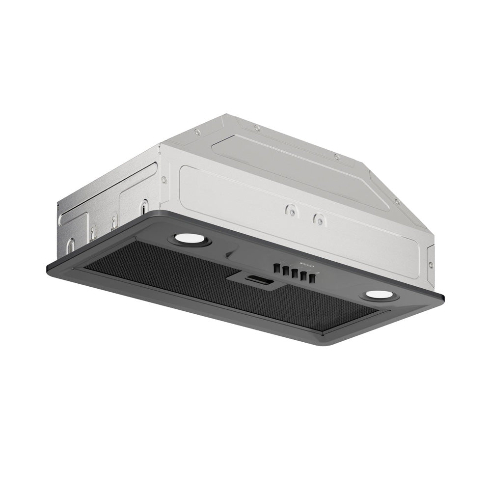 Wiggo WE-E573R(BB) Inbouw Afzuigkap - 60 cm - Zwart