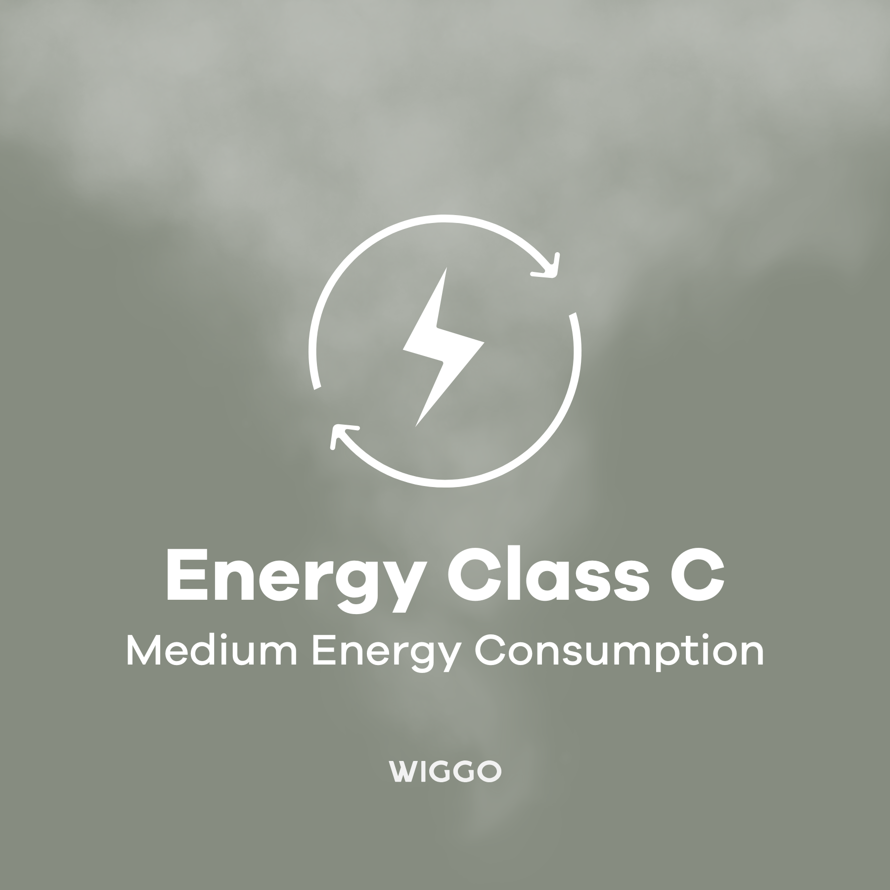 Energy Class C - Medium Energy Consumption - Wiggo
