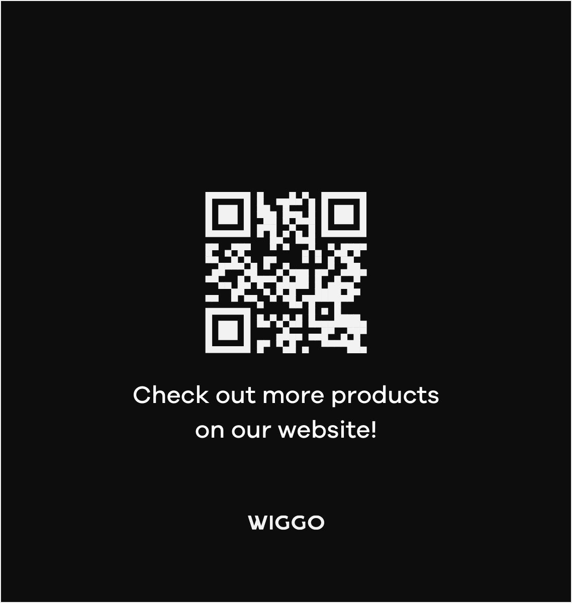 Wiggo WO‑E505R(WW) Vrijstaande Gasfornuis - 50 cm - Wit QR code voor meer producten op de website.