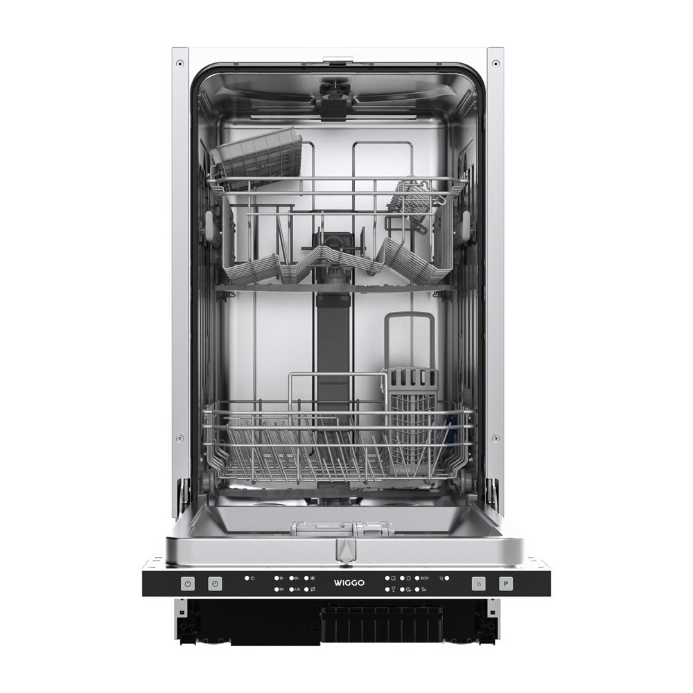 Wiggo WD-B4126E(X) Inbouw Vaatwasser - 45 cm - Roestvrijstaal