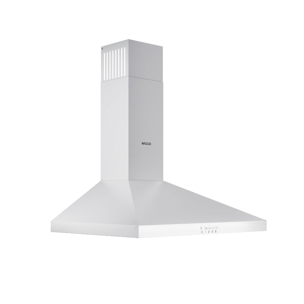 Wiggo WE‑D630P(W) Wandschouw Afzuigkap - 60 cm - Wit