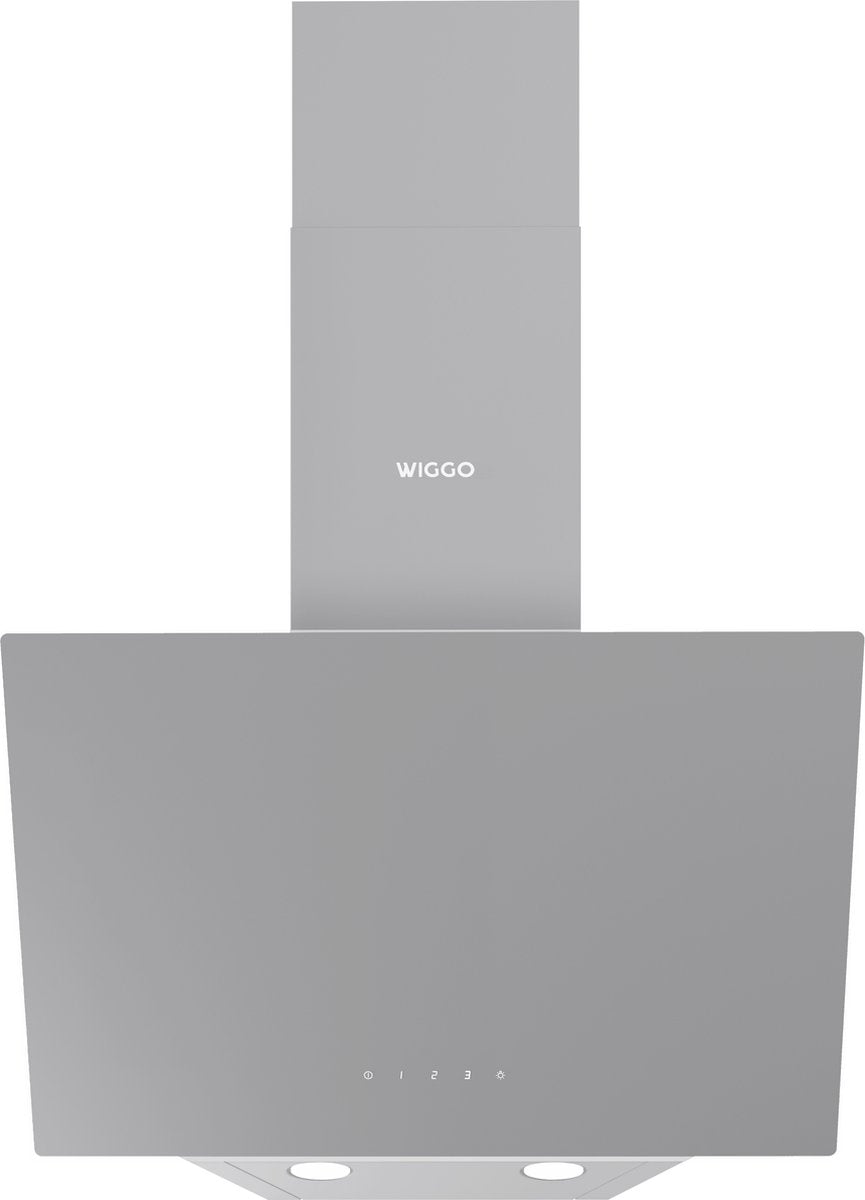 Wiggo WE-E513G(G) Schuine Afzuigkap - 50 cm - Grijs