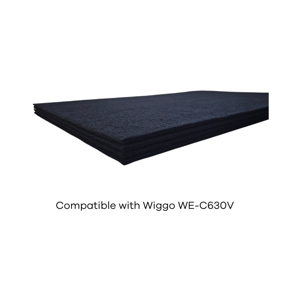 Wiggo WA-CF4 Koolstoffilter - 30 cm - Model 4, geschikt voor Wiggo WE-C630V afzuigkap