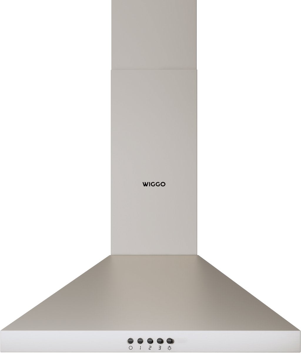 Wiggo WE‑D530P(C) Wandschouw Afzuigkap - 50 cm - Creme