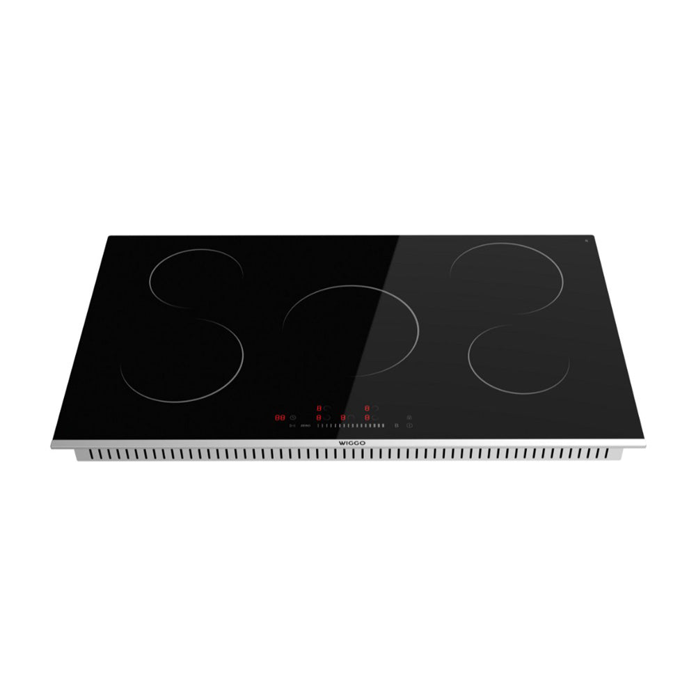 Plaque de cuisson à induction encastrable Wiggo WH-E935G(B) - 60 cm - Noire