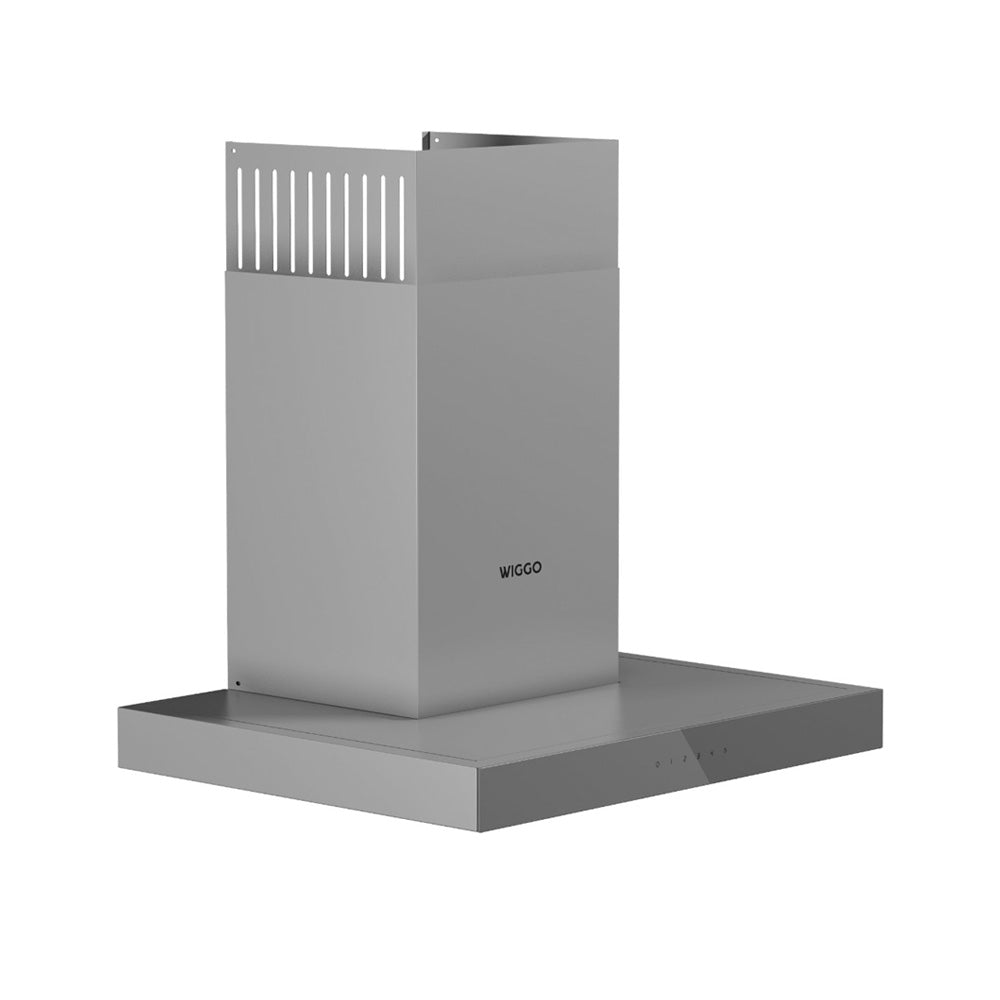 Wiggo WE-A641T(G) Wandschouw Afzuigkap - 60 cm - Grijs
