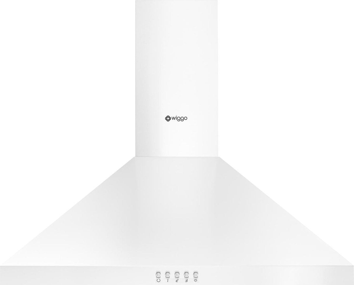 Wiggo WE-E543R(WW) Wandschouw Afzuigkap - 50 cm - Wit