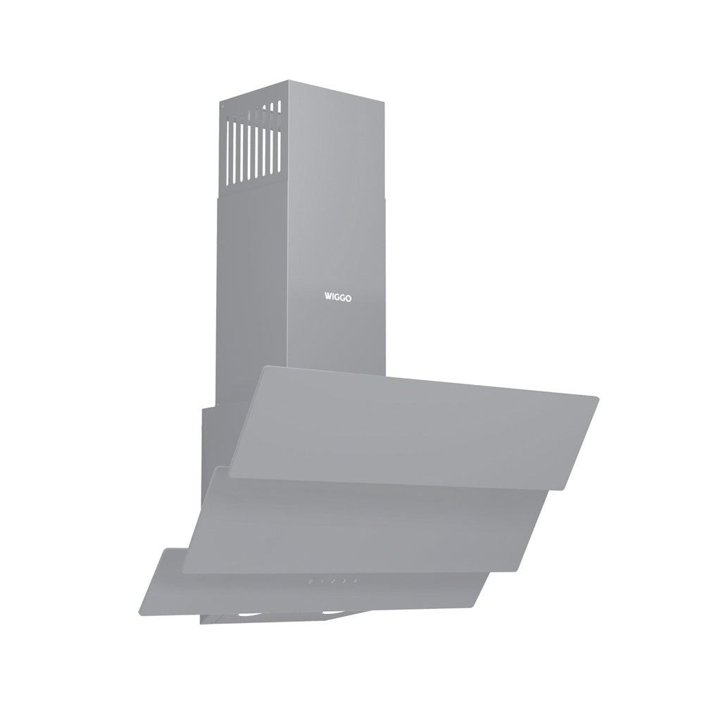 Wiggo WE-B643G(G) Schuine Afzuigkap - 60 cm - Grijs