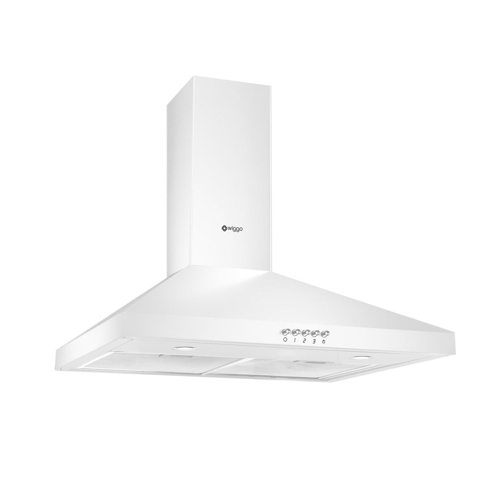 Wiggo WE-E543R(WW) Wandschouw Afzuigkap - 50 cm - Wit