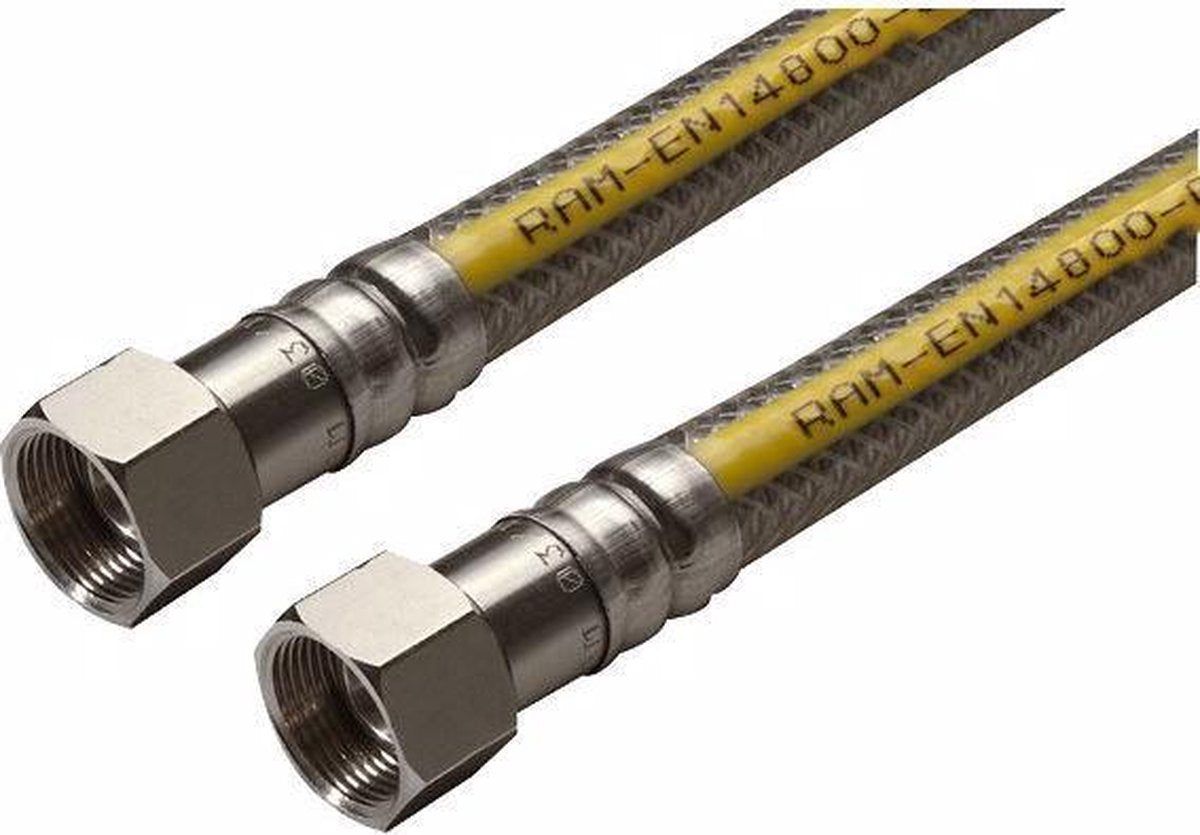 Raminex Superflex gasslang W730002 (RVS) - 100cm