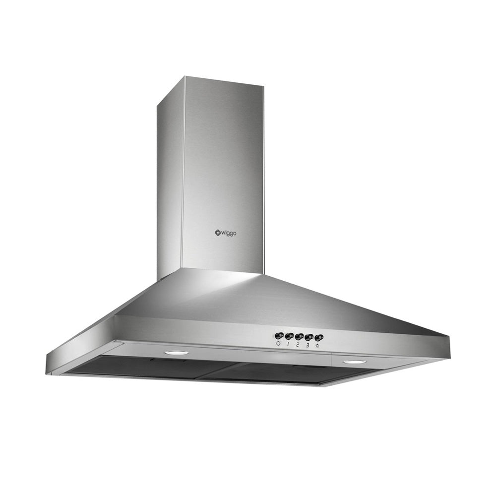 Wiggo WE-E543R(XB) Wandschouw Afzuigkap - 50 cm - Roestvrijstaal