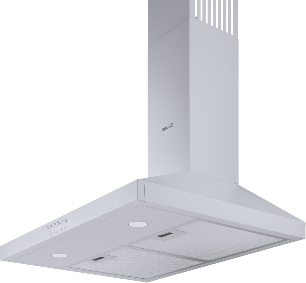 Wiggo WE‑D630P(W) Wandschouw Afzuigkap - 60 cm - Wit