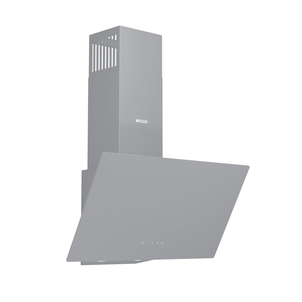 Wiggo WE-A641G(G) Schuine Afzuigkap - 60 cm - Grijs