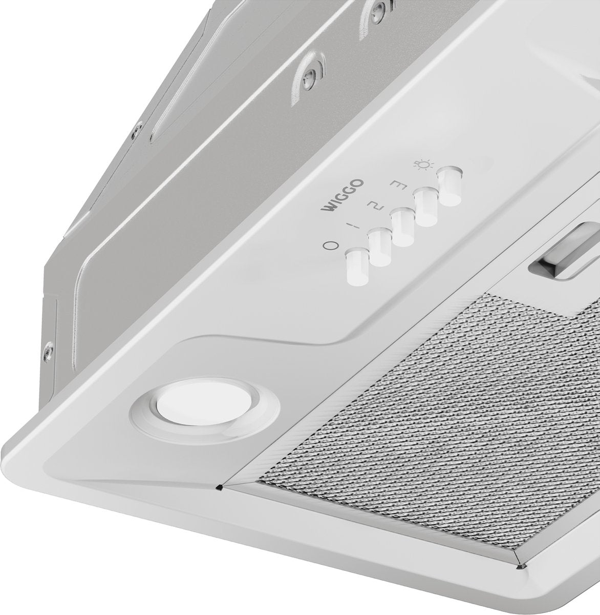 Wiggo WE-E573R(WW) Inbouw Afzuigkap - 60 cm - Wit