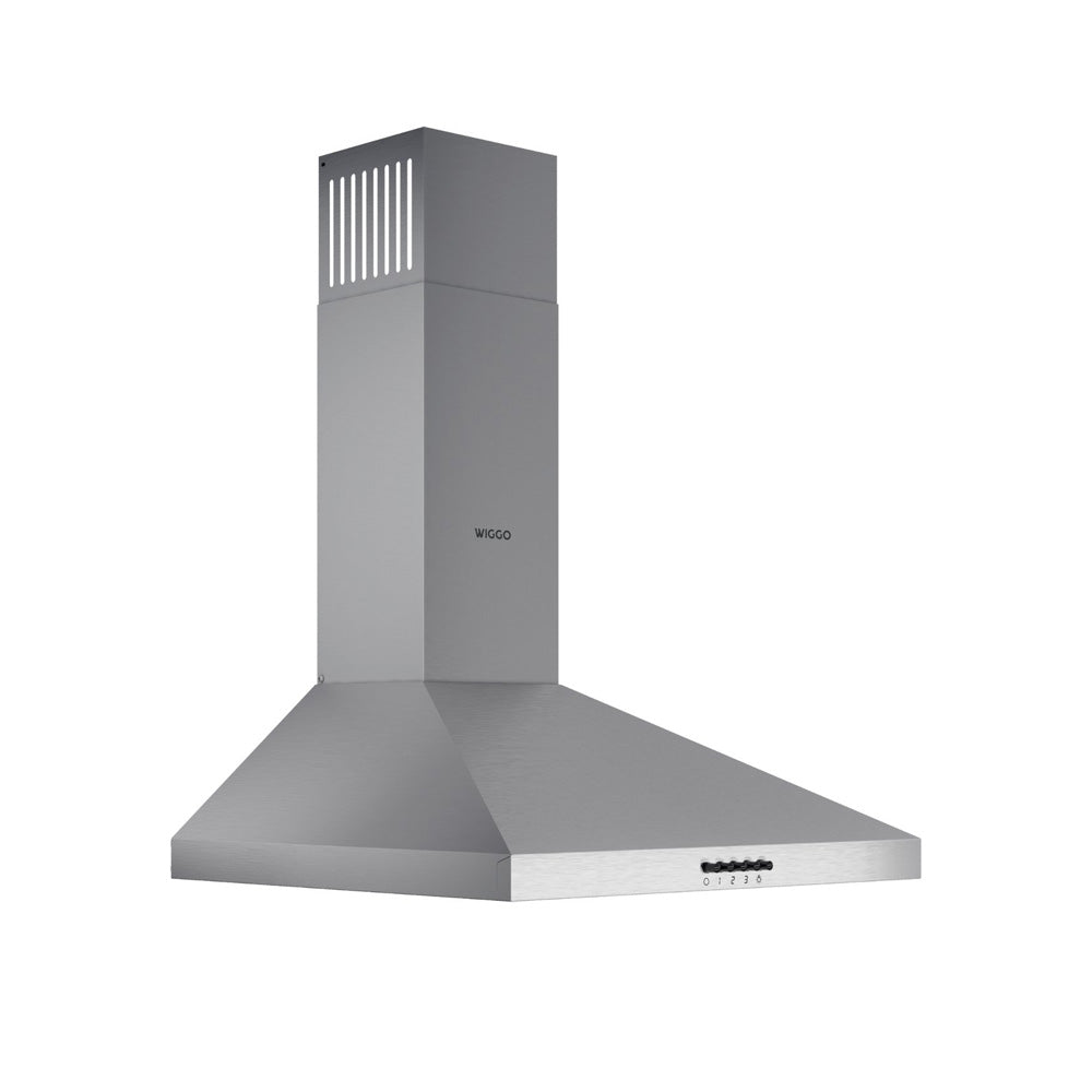 Wiggo WE‑D530P(X) Wandschouw Afzuigkap - 50 cm - Roestvrijstaal