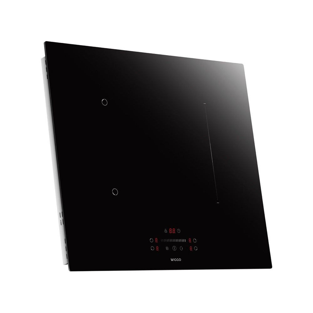 Plaque de cuisson à induction encastrable Wiggo WH-B625IRS(B) - 60 cm - Noire