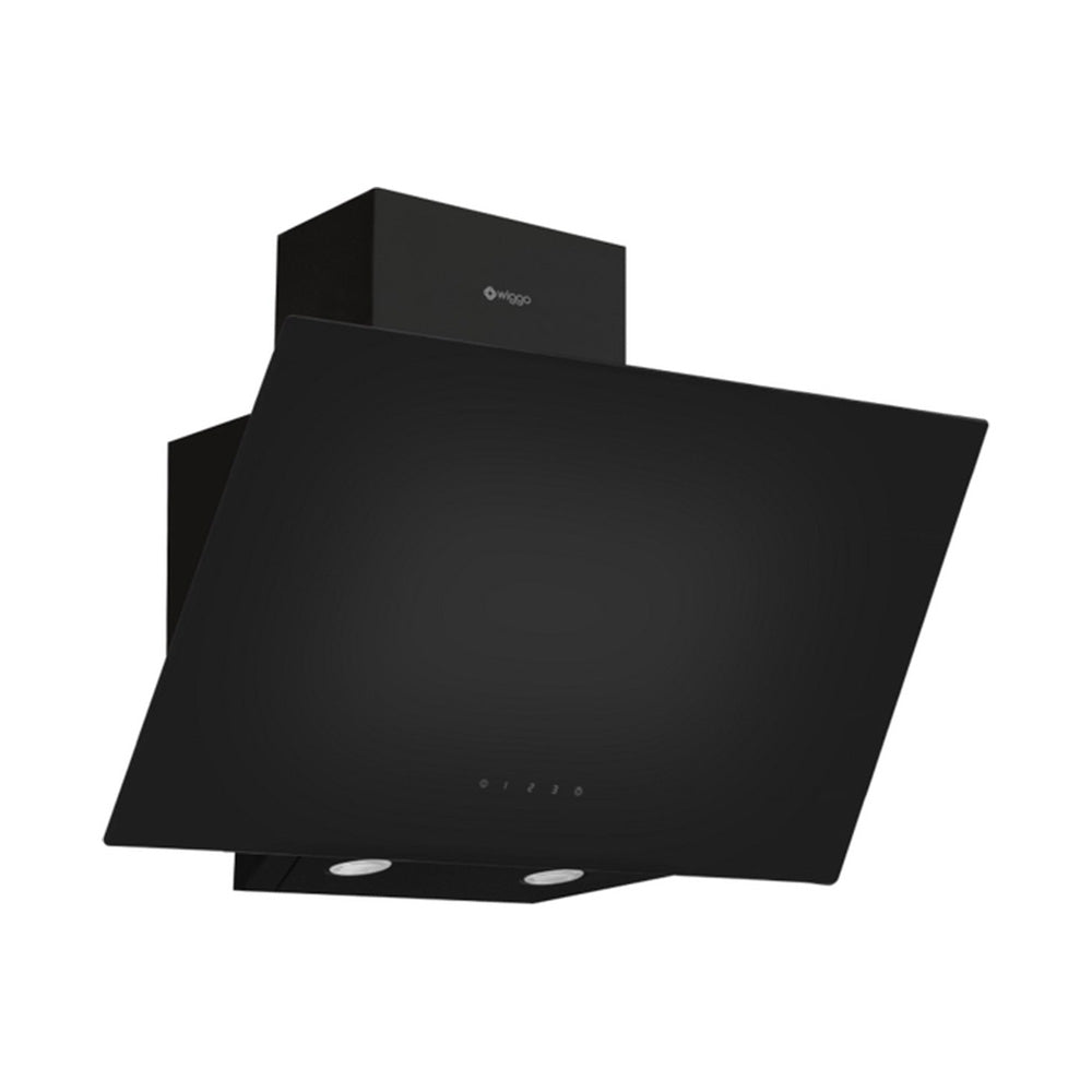 Hotte aspirante inclinée Wiggo WE-A941G(B) - 90 cm - Noire
