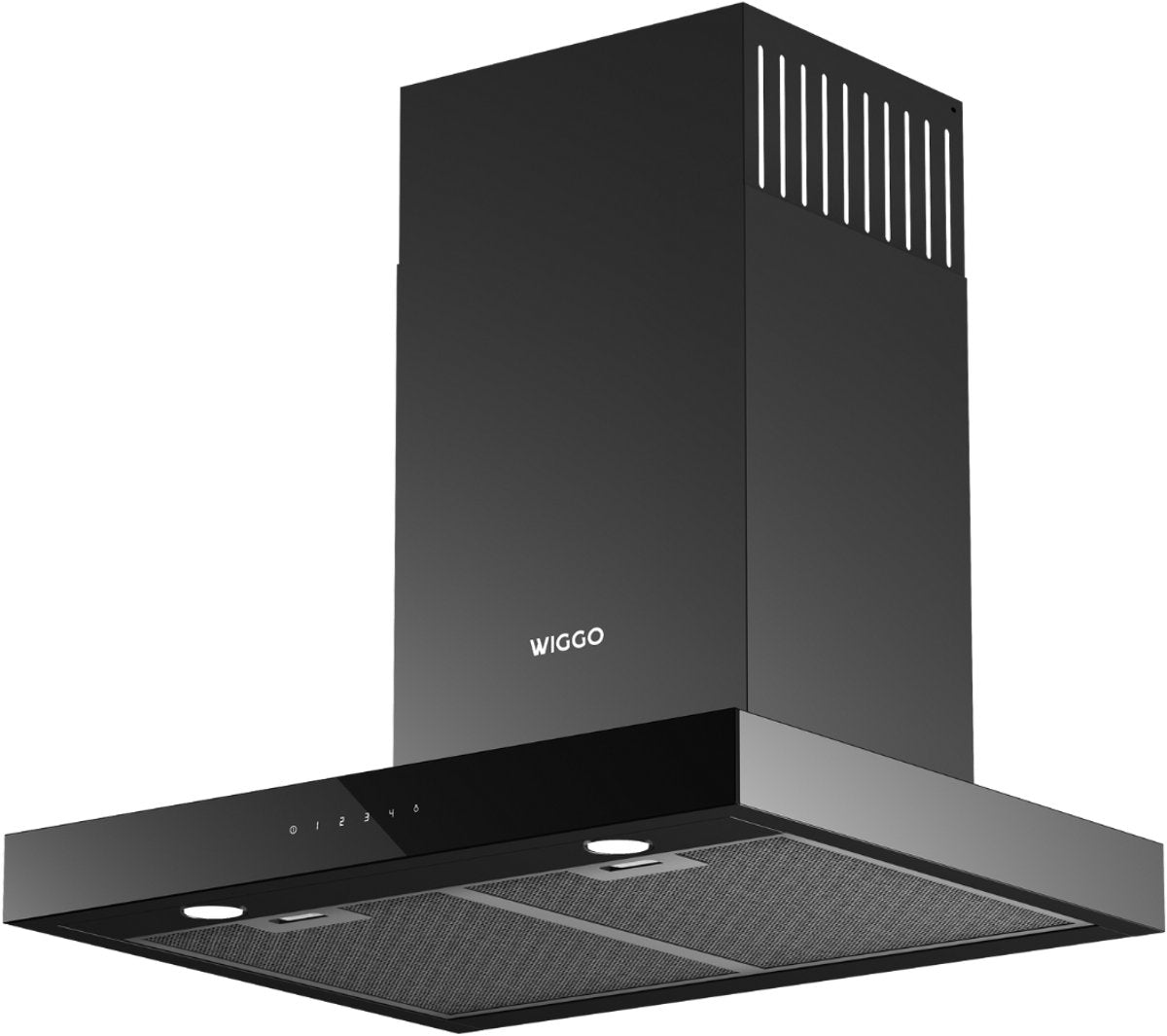 Hotte aspirante murale Wiggo WE-A641T(B) - 60 cm - Noire