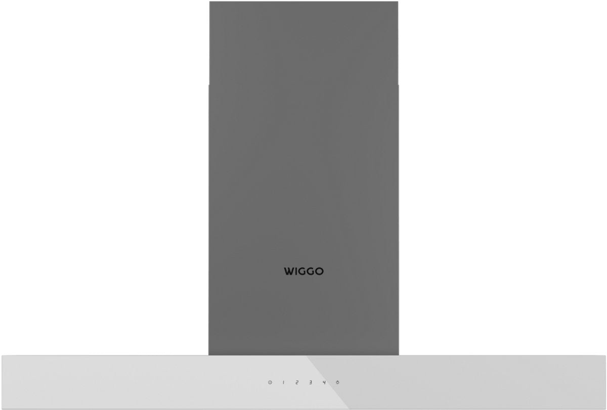 Wiggo WE-A941T(W) Wandschouw Afzuigkap - 90 cm - Wit