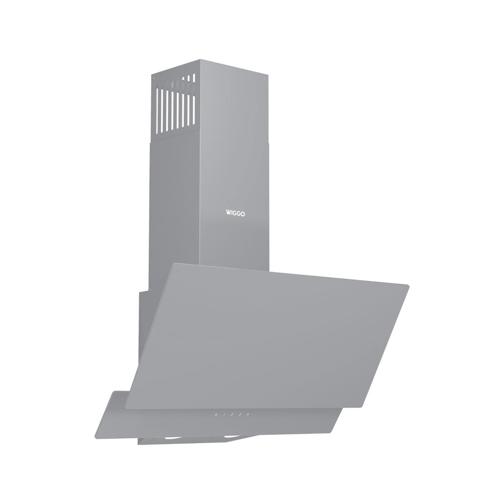 Wiggo WE-A642G(G) Schuine Afzuigkap - 60 cm - Grijs