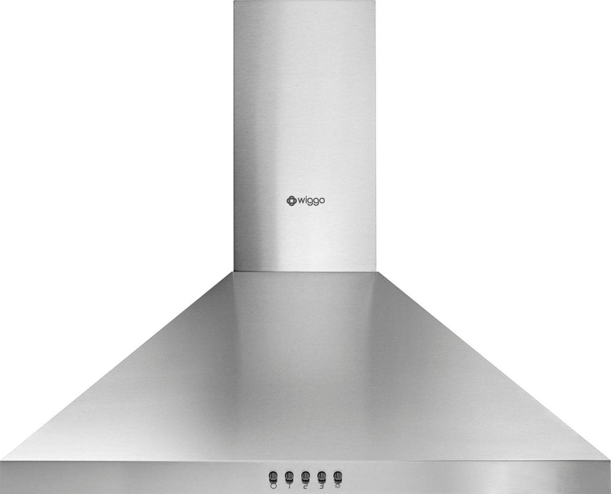 Wiggo WE-E543R(XB) Wandschouw Afzuigkap - 50 cm - Roestvrijstaal
