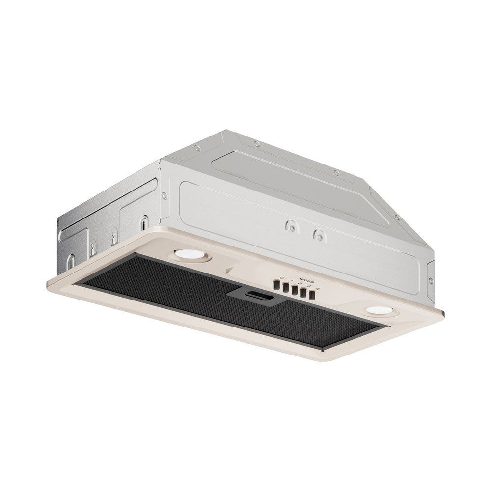 Wiggo WE-E573R(CB) - Inbouw Afzuigkap - 60 cm - Crème