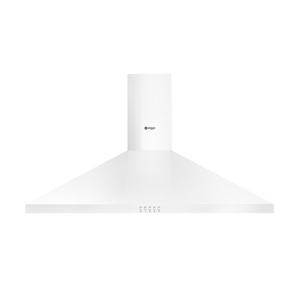 Wiggo WE-E943R(WW) Wandschouw Afzuigkap - 90 cm - Wit
